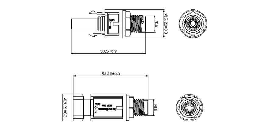 IP67 panel mount receptacles IP67 panel mount receptacles