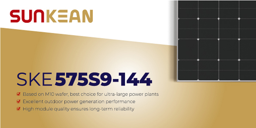 Panel solar bifacial de 550W
