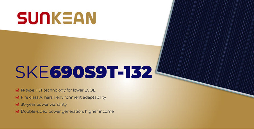 Panel solar 690W HJT