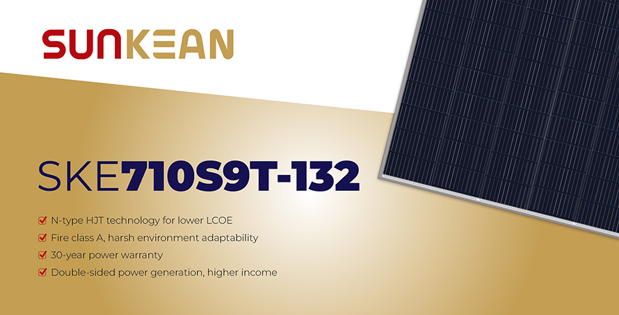 Panel solar 710W HJT