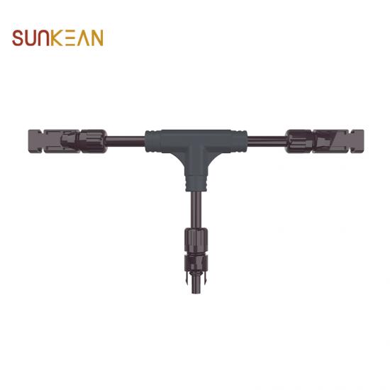 Mazo de cables tipo T compatible con cable solar PV-CC