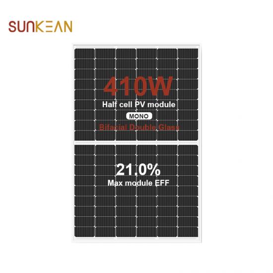 Panel solar mono bifacial 182 410W
