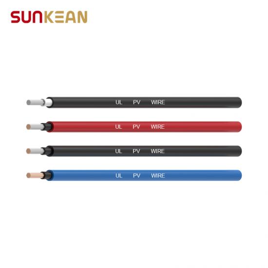 6AWG 1000/2000V UL 4703 PV wire aluminum (optional)
