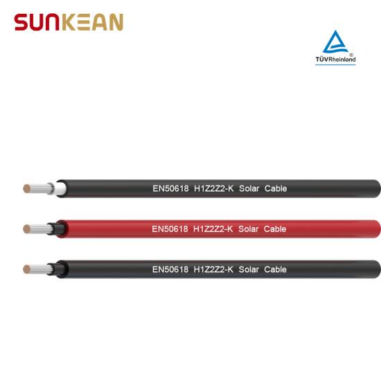 EN 50618 Single Core Solar Cable 16mm Cable CABLENTIS PV TUV Rhein and UL Double Certified Cable