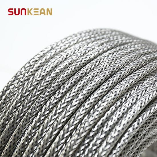 H1Z2Z2-K con cable fotovoltaico trenzado de acero inoxidable